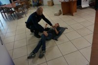 spotkanie uczniów z dzielnicowym