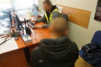 policjanci zatrzymali dilera i zabezpieczyli narkotyki