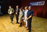 policjanci na Powiatowym Festiwalu Piosenki Harcerskiej i Patriotycznej „HARFA 2018”