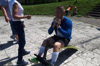 policjanci na wiosennym biathlonie IPA