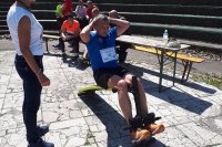policjanci na wiosennym biathlonie IPA