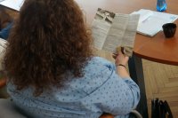Konferencja z udziałem policyjnego negocjatora