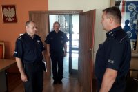 odprawa policjantów
