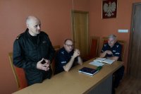 spotkanie w KPP w Kłobucku