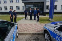 przekazanie nowych radiowozó