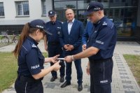 przekazanie nowych radiowozó