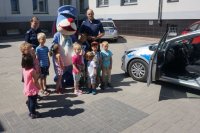 przedszkolaki na komendzie policji