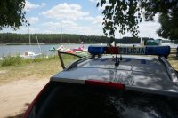 dzielnicowi dbają o bezpieczeństwo nad wodą