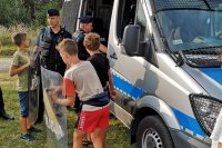 piknik z policjantami