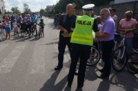 zabezpieczenie rajdu rowerowego