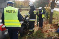 wypadek motocykla