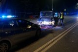 kolizja i zatrzymany kierowca
