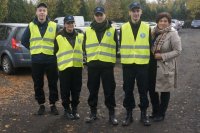 policja na targach pracy