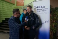 policja na targach pracy