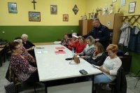 spotkanie dzielnicowego z seniorami