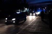 zabezpieczenie wizyty Prezydenta RP w Kłobucku