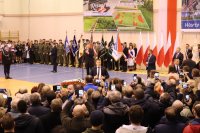 zabezpieczenie wizyty Prezydenta RP w Kłobucku