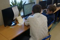 konkurs dla uczniów w szkole podstawowej w  Parzymiechach