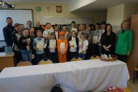konkurs dla uczniów w szkole podstawowej w  Parzymiechach