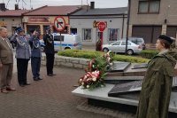 uroczystość z udziałem policjantów w Kłobucku