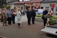 uroczystość z udziałem policjantów w Kłobucku
