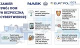 plakat &quot;zamień swój dom w bezpieczną twierdzę&quot;