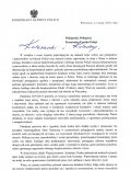 treść listu Komendanta Głównego Policji do policjantów