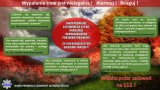 Wypalanie traw jest nielegalne, alarmuj, reaguj