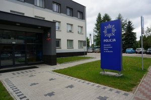 Budynek Kłobuckiej komendy