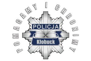 Logo pomagamy i chronimy Policja Kłobuck.