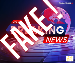 Napis: fake news