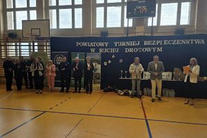 Zdjęcie przedstawia organizatorów turnieju.