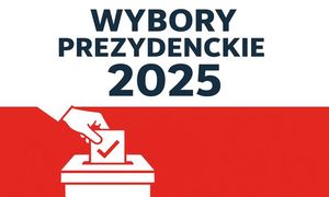 Dłoń i urna na fladze Polski.